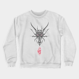 Danger white dragon Crewneck Sweatshirt